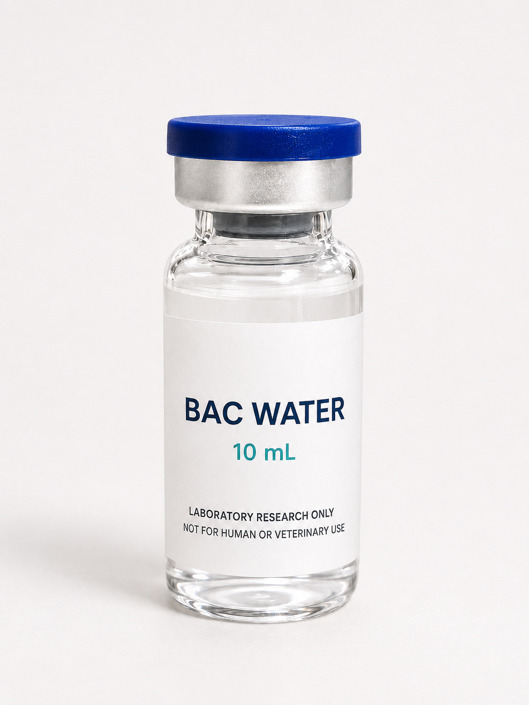 Catalog reference graphic; not a product photograph — BAC Water 10 mL.