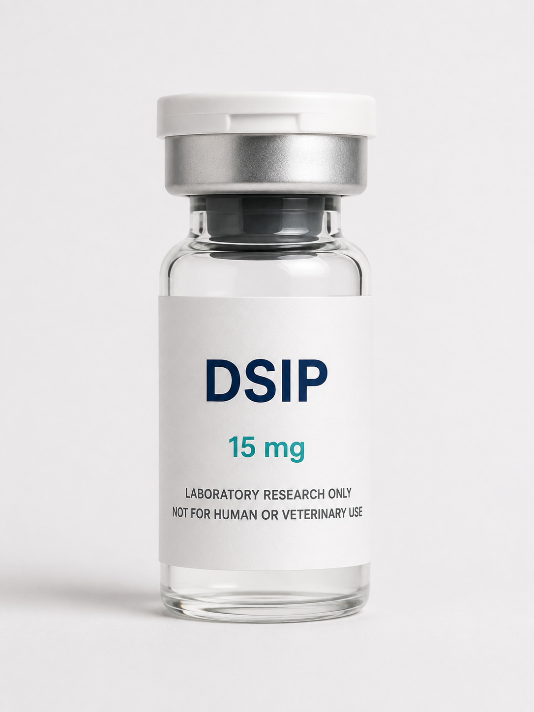 Catalog reference graphic; not a product photograph — DSIP 15 mg.