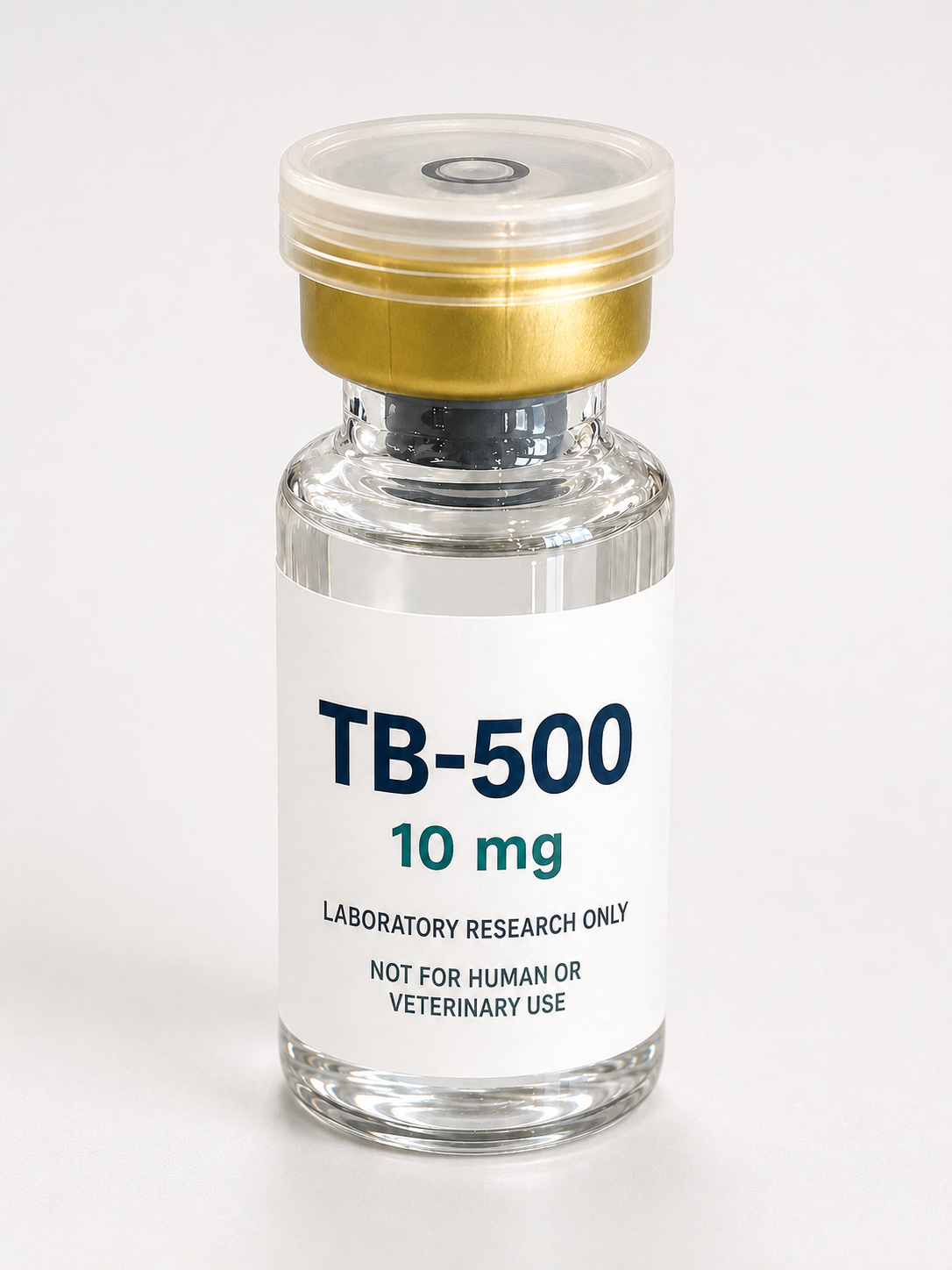 Catalog reference graphic; not a product photograph — TB-500 10 mg.